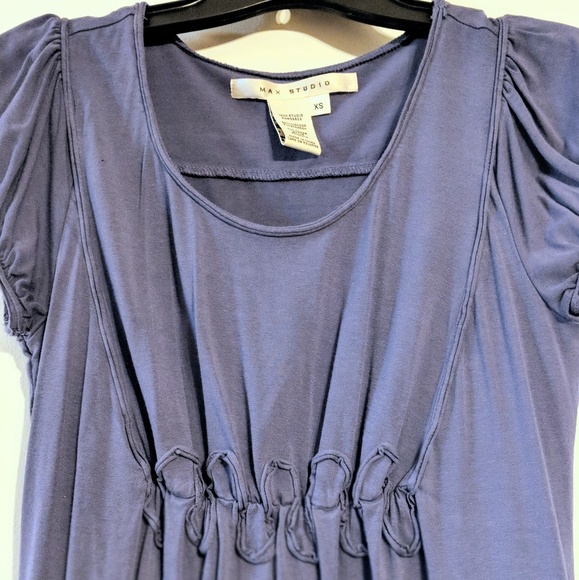 Ruch-detail Short-sleeve Top - Picture 3 of 3